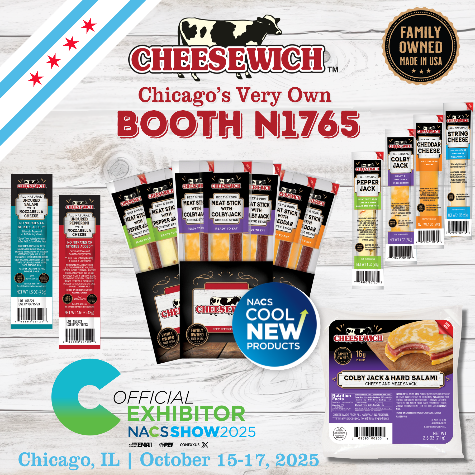 NACS 2025 – BOOTH # N1765